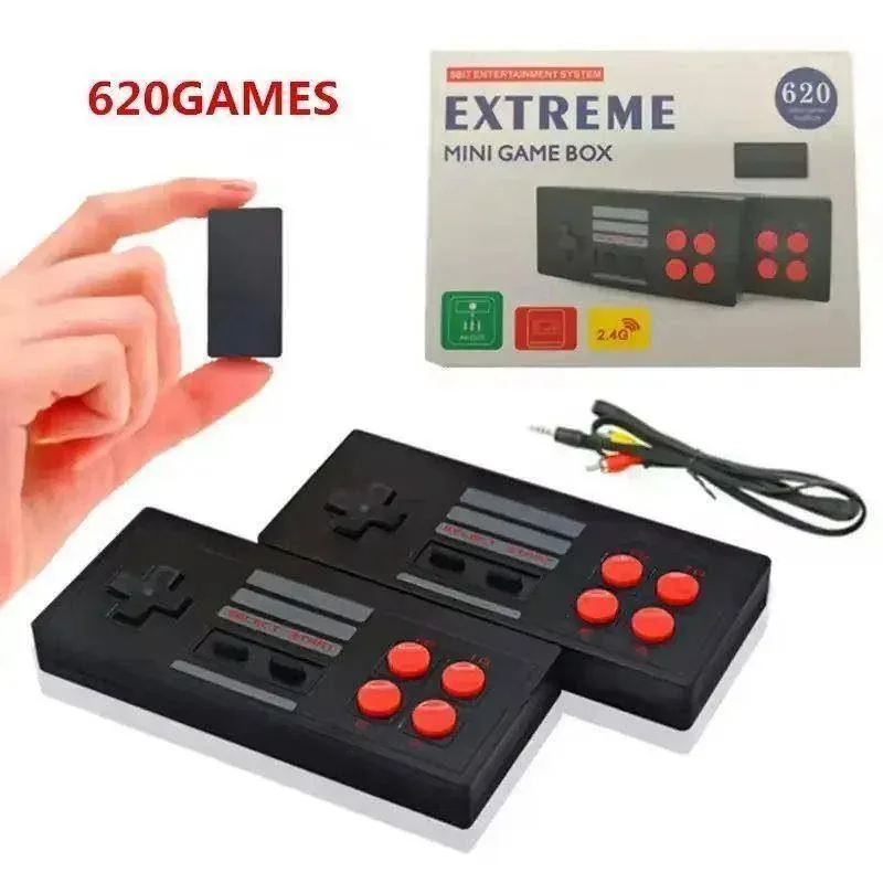 Retroconsole 620 games draadloos 2.4G